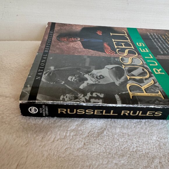 Bill Russell Celtics Legend Signed Autograph Russell Rules Book (To Dan), Rare - Picture 9 of 16
